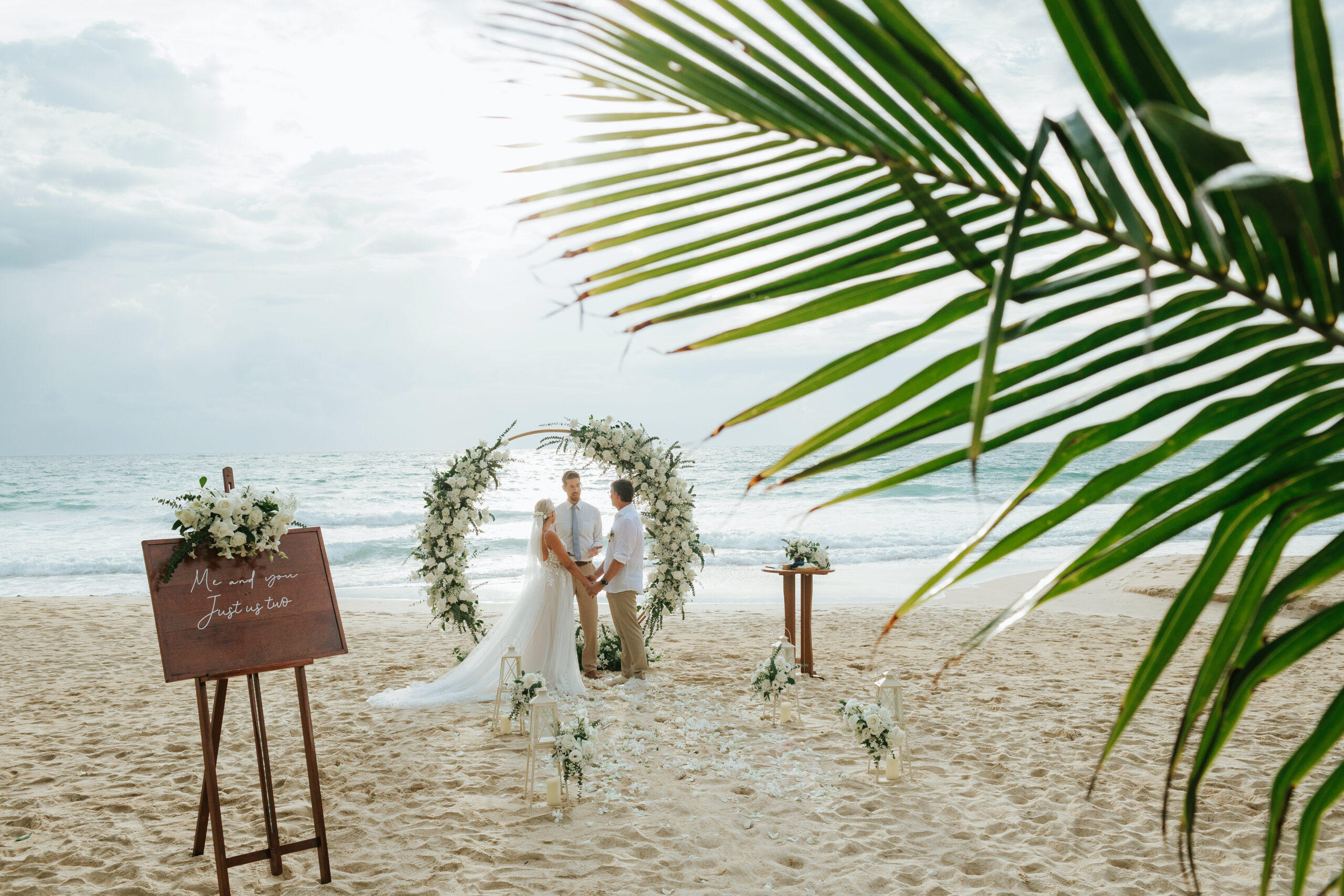 The Surin Phuket — Ultimate Wedding beach ceremony arrangement
