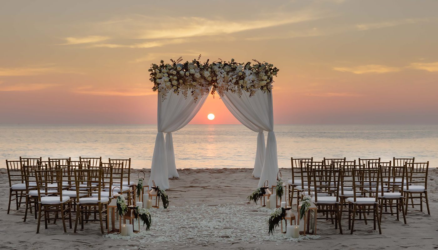 The Surin Phuket — beachfront wedding setting on Pansea Beach