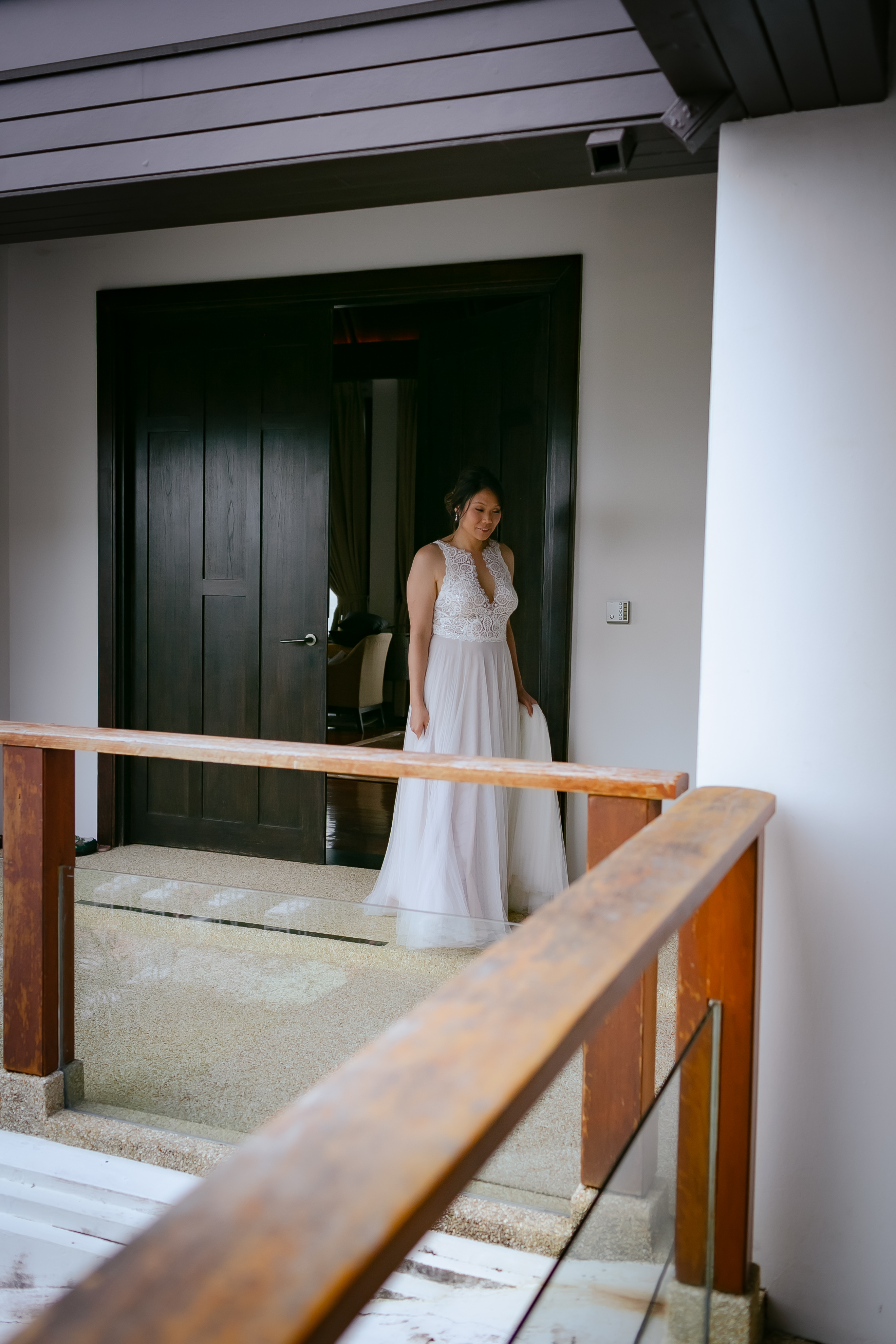 A quiet morning moment at Villa Aye ahead of Gitt and Jeroen's wedding