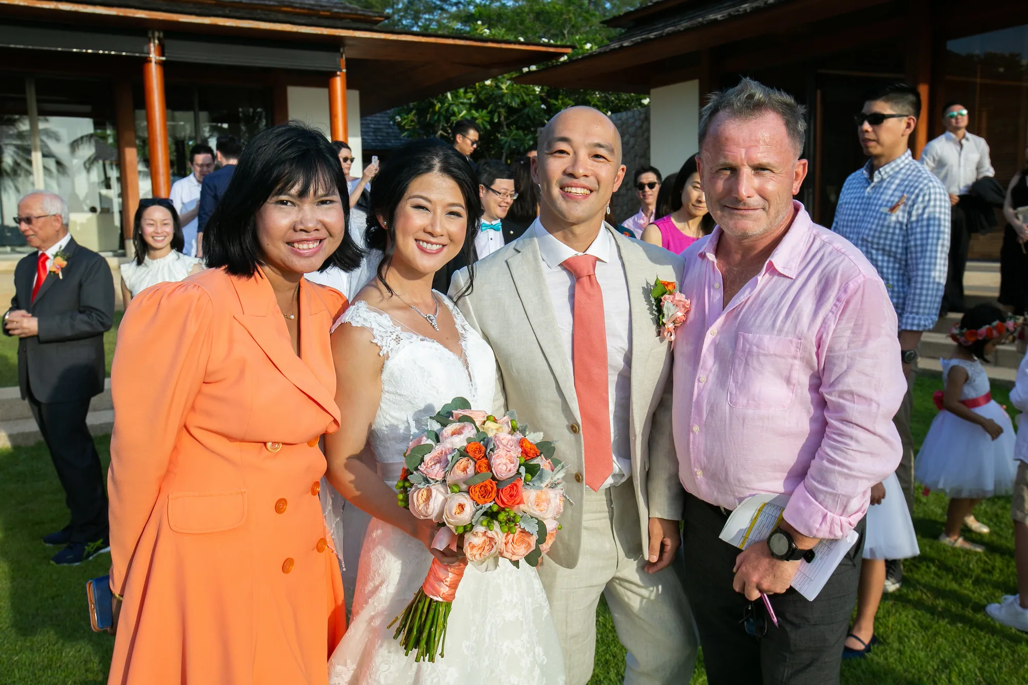 A real wedding from the Unique Phuket archive — Villa Jia at Sava Beach Villas.