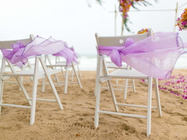 Beach Wedding Chairs Phuket Thailand