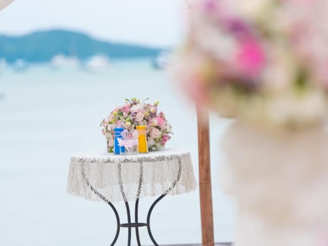 Wedding Unity Sand Ceremony Phuket Thailand