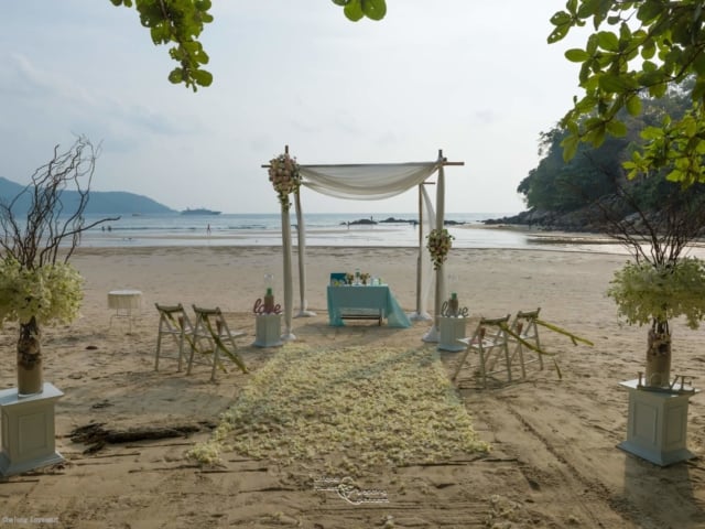 Beach Wedding Kata Beach Phuket Thailand Unique Phuket Wedding Planners135