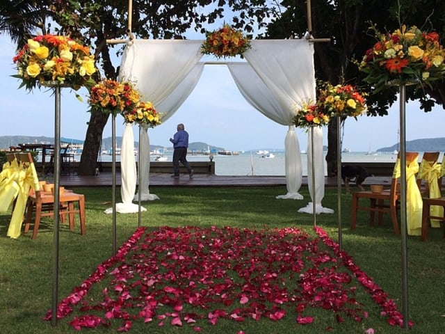 Wedding Flowers Phuket November 2017 4