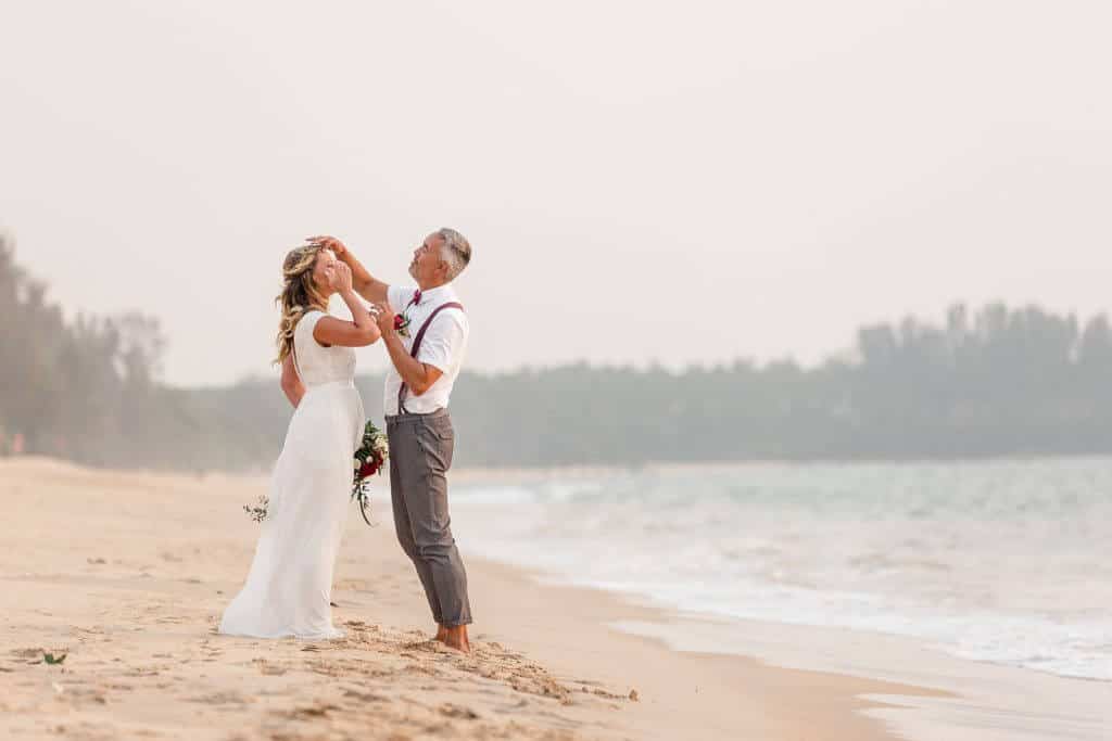 Gina & Hasse Beach Wedding 20th Jan 2020 Aleenta Resort Phang Nga 212
