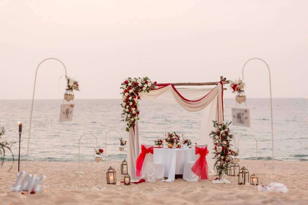 Gina & Hasse Beach Wedding 20th Jan 2020 Aleenta Resort Phang Nga 283