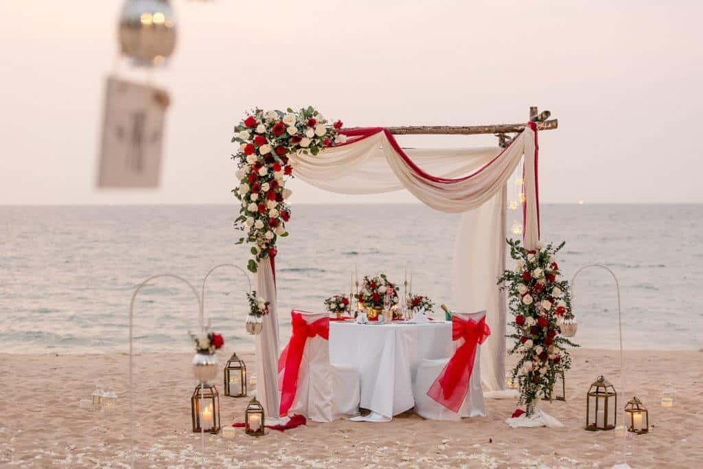 Gina & Hasse Beach Wedding 20th Jan 2020 Aleenta Resort Phang Nga 284