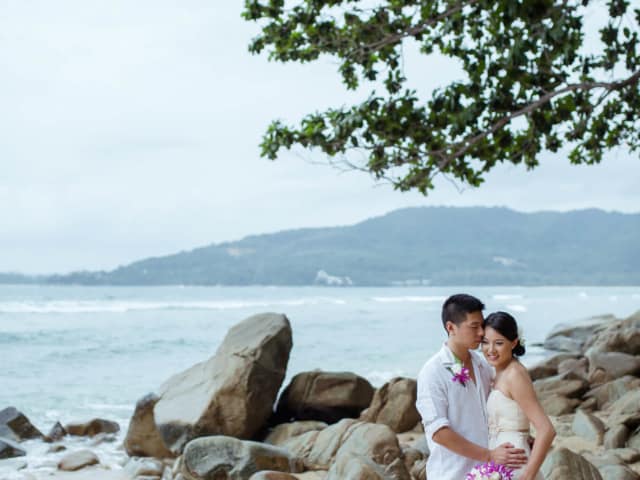 Bride and Groom Phuket Beach