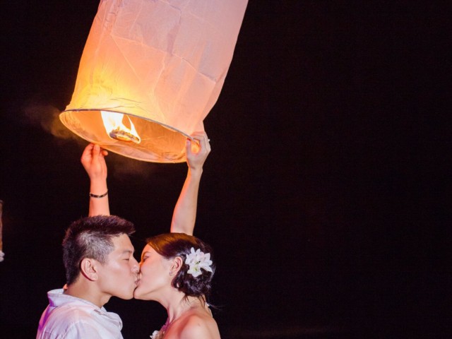 Fire Lantern Phuket Thailand - Wedding Planners Phuket Thailand