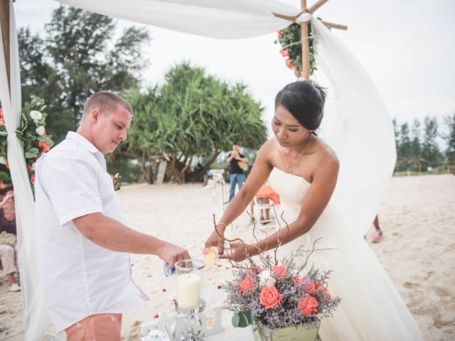 Beach Wedding Phuket Thailand Unique Phuket Wedding Planners, Chaloem Ton Loysamut 2 (201)