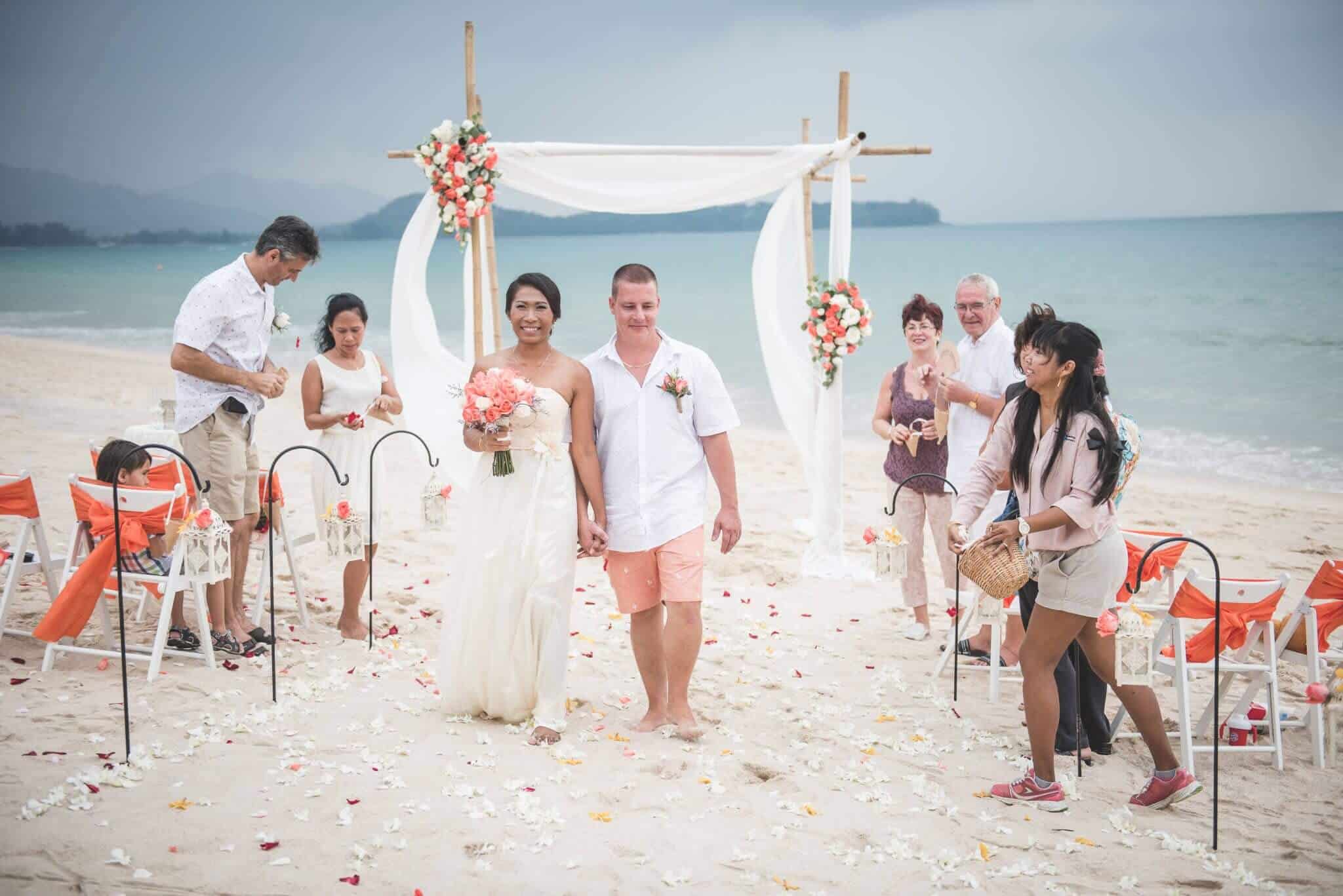 Beach Wedding Phuket Thailand Unique Phuket Wedding Planners, Chaloem Ton Loysamut 2 (244)