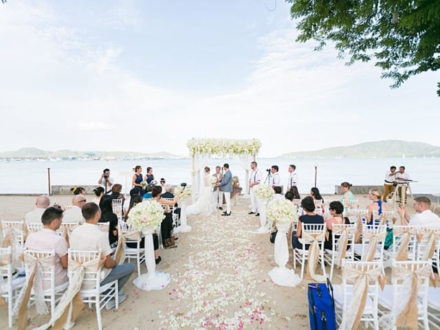 Beach Club Wedding F And M 39